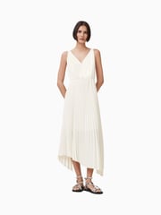 AllSaints Cream Leia Harley Dress - Image 4 of 9