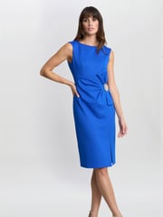 Elsie Wrap Dress With Embellishment - Image 1 of 4