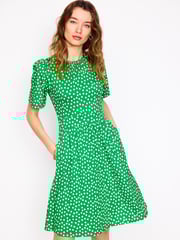 Boden Green Louisa Short Jersey Dress - Image 4 of 5