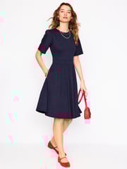 Boden Blue Louisa Short Jersey Dress - Image 1 of 5
