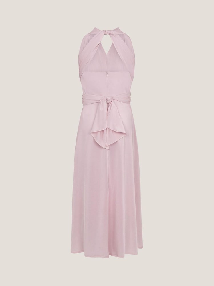 Monsoon Pink Monsoon Tia Twist Prom Dress - Image 2 of 3
