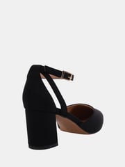 Novo Black Imelda Two Part Ankle Strap Courts - Image 4 of 6