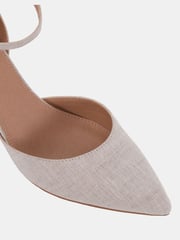 Novo Natural Imelda Two Part Ankle Strap Courts - Image 6 of 6