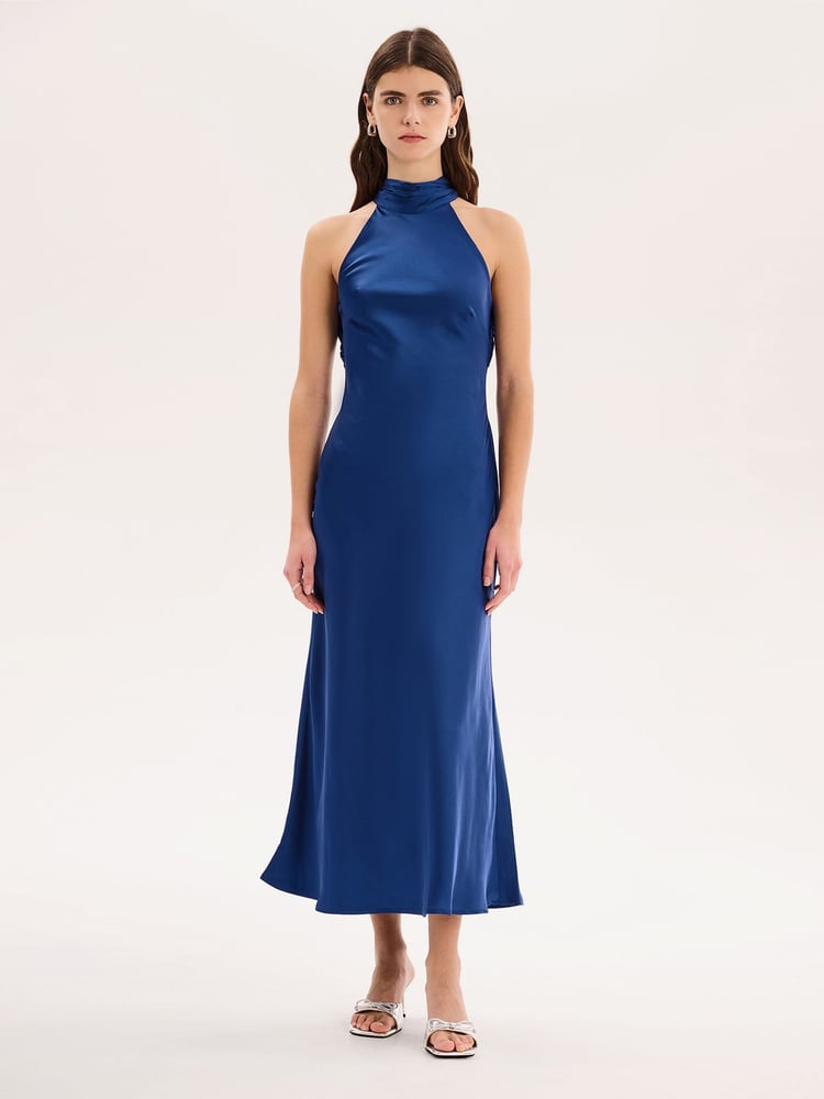 Omnes Navy Seychelles Dress - Image 1 of 5