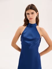 Omnes Navy Seychelles Dress - Image 4 of 5