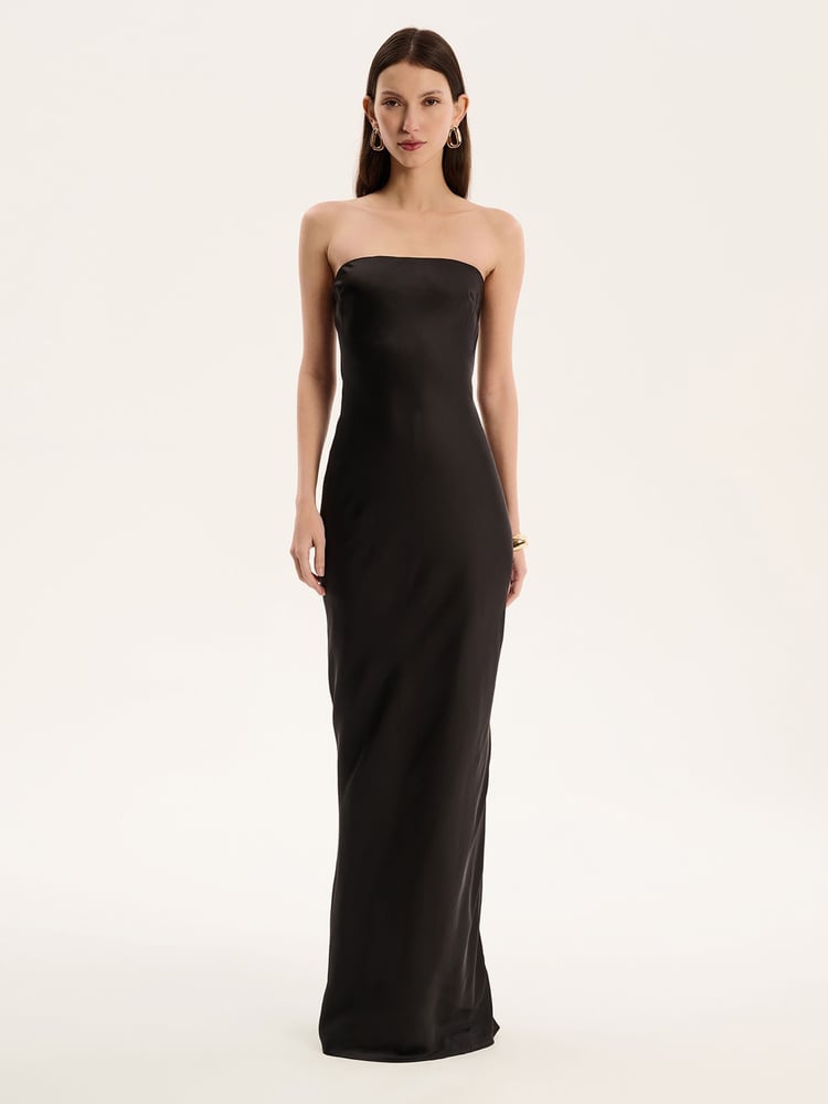 Omnes Black Amdra Maxi Dress - Image 1 of 5