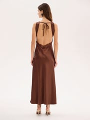 Omnes Brown Aurelia Lace Dress - Image 2 of 5