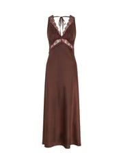 Omnes Brown Aurelia Lace Dress - Image 5 of 5
