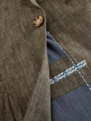 White Stuff Green Peak Lepal 100% Linen Blazer - Image 5 of 6