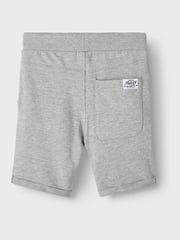 Name It Grey 2 Pack Cotton Jogger Shorts - Image 3 of 5