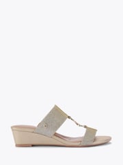 Carvela Comfort Krypton Weave Wedge Sandals - Image 1 of 4