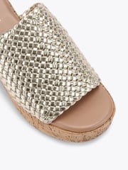 Carvela Comfort Krypton Weave Wedge Sandals - Image 3 of 4