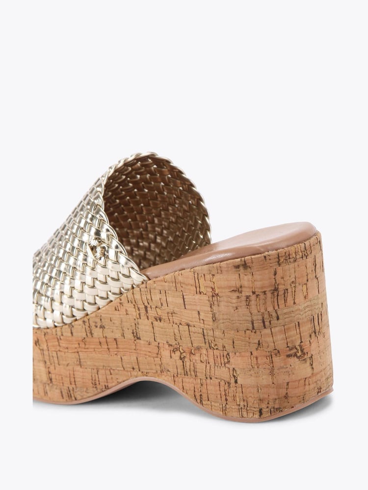 Carvela Comfort Krypton Weave Wedge Sandals - Image 4 of 4