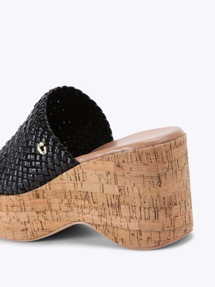 Carvela Comfort Krypton Weave Wedge Sandals - Image 2 of 3