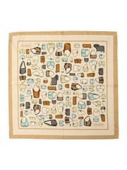 COACH Cream Originals Printed Silk Bandana - Image 3 of 4