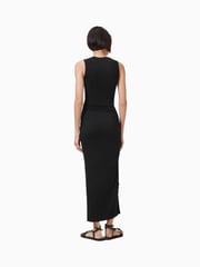 AllSaints Black Rivi Dress - Image 7 of 8