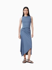 AllSaints Blue Rivi Dress - Image 1 of 7
