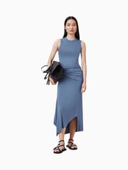 AllSaints Blue Rivi Dress - Image 3 of 7