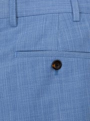 Skopes Blue Tapered Fit Redding Suit Trousers - Image 3 of 3