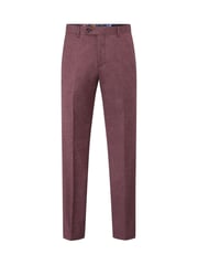 Skopes Red Tapered Fit Jodrell Tweed Effect Suit Trousers - Image 4 of 4