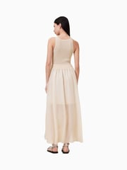 AllSaints Cream Zenia Dress - Image 7 of 8
