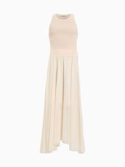 AllSaints Cream Zenia Dress - Image 8 of 8