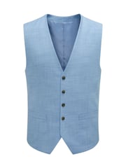 Skopes Blue Tailored Fit Lucien Suit Waistcoat - Image 3 of 4