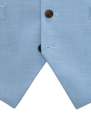 Skopes Blue Tailored Fit Lucien Suit Waistcoat - Image 4 of 4