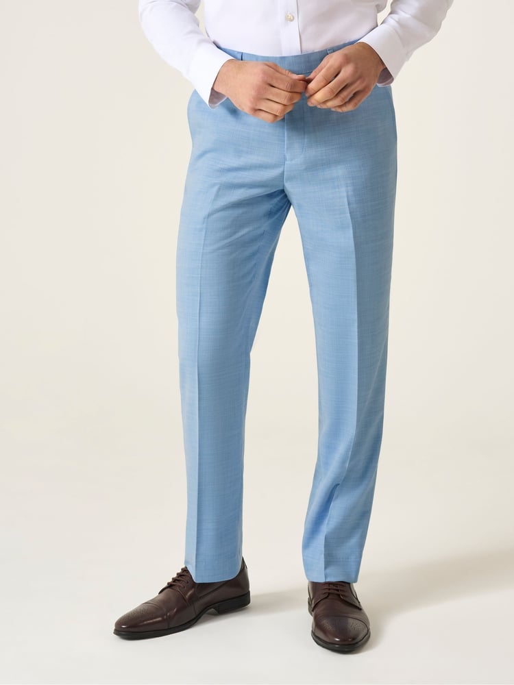 Skopes Blue Tailored Fit Lucien Suit Trousers - Image 1 of 4