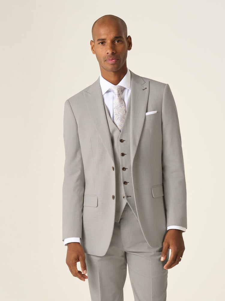 Skopes Natural Tailored Fit Redding Suit Waistcoat - Image 2 of 5