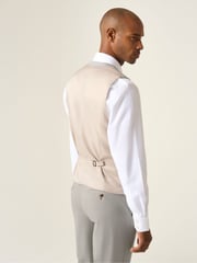 Skopes Natural Tailored Fit Redding Suit Waistcoat - Image 3 of 5