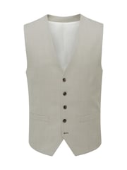Skopes Natural Tailored Fit Redding Suit Waistcoat - Image 4 of 5