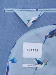Skopes Blue Slim Fit Redding Suit Jacket - Image 5 of 5