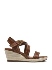 Radley Lavender Road Midi Brown Wedges - Image 2 of 4