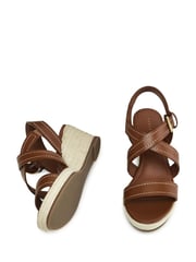 Radley Lavender Road Midi Brown Wedges - Image 4 of 4