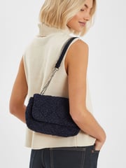 Accessorize Blue Boucle Chain Shoulder Bag - Image 5 of 5