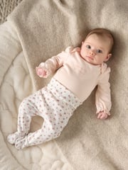 Mamas & Papas Floral Print Outfit Set 5 Piece - Image 2 of 10