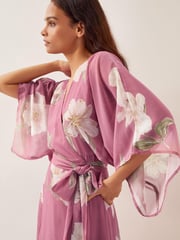 Monsoon Pink Amelia Wrap Maxi Dress - Image 2 of 4