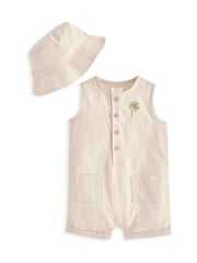 Mamas & Papas Pink Dino Prints Sleepsuits 3 Pack - Image 5 of 8