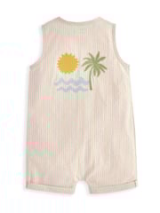 Mamas & Papas Pink Dino Prints Sleepsuits 3 Pack - Image 6 of 8