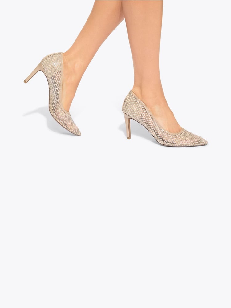 KG Kurt Geiger Cream Angel Shoes - Image 1 of 1 KG Kurt Geiger Cream Angel Shoes - Image 1 of 1