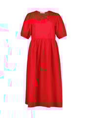 Baukjen Rose 100% Organic Cotton Tie Midi Dress - Image 4 of 4