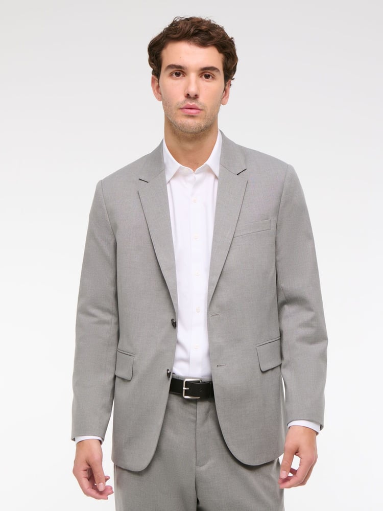 Abercrombie & Fitch Single Breasted Linen Blazer - Image 1 of 9