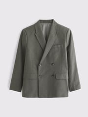 Abercrombie & Fitch Green Double Breasted Blazer - Image 8 of 10