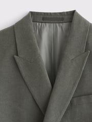 Abercrombie & Fitch Green Double Breasted Blazer - Image 9 of 10