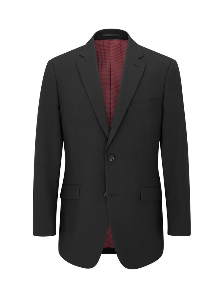 Skopes Black Tailored Fit Wool Rich Darwin Suit Jacket - Image 4 of 4