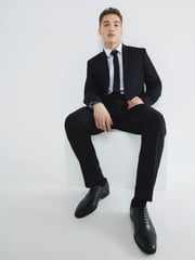 River Island Black Tailored Trousers - Image 1 of 4