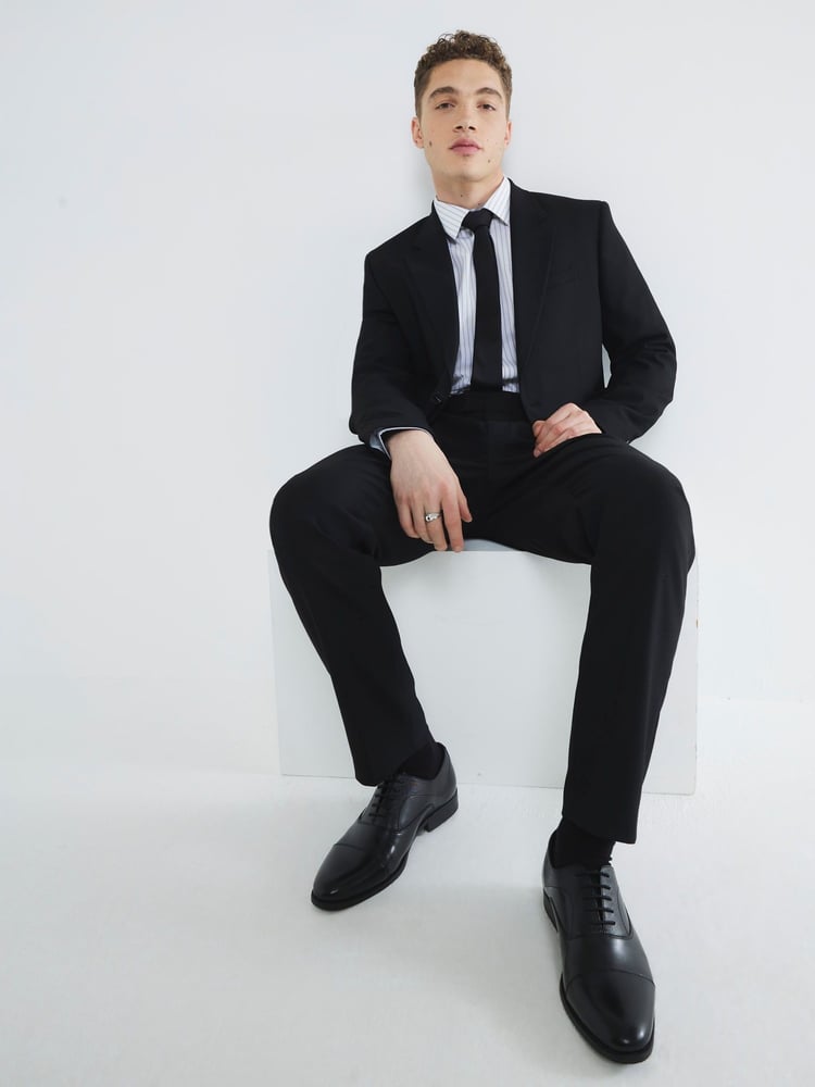 River Island Black Tailored Trousers - Image 1 of 4