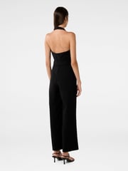 Forever New Black Remmie Halter Neck Jumpsuit - Image 2 of 5