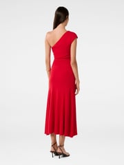 Forever New Red London One Shoulder Midi Dress - Image 2 of 5